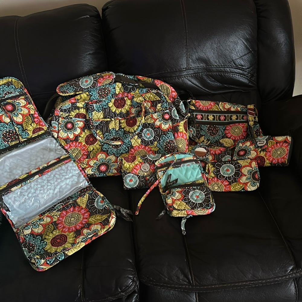 Vera Bradley 8 Piece set